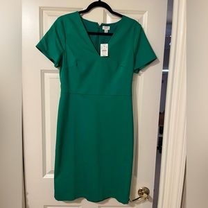 BNWT J CREW WOMENS SHEATH BUSINESS DRESS.